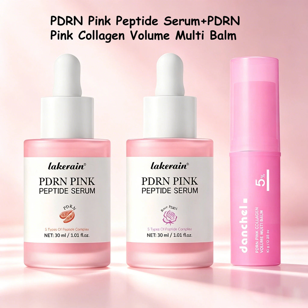 PDRN Pink Peptide Serum and Collagen Volume Balm Set