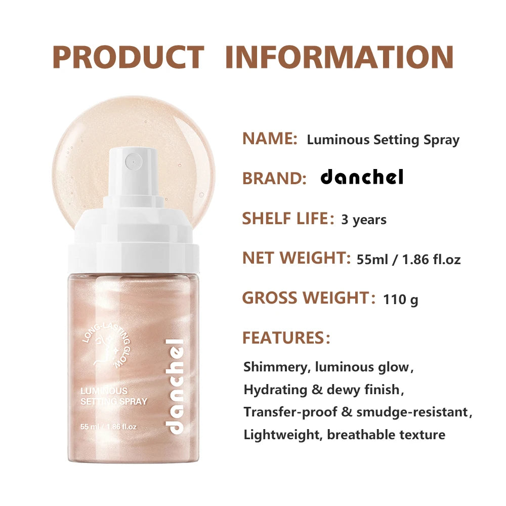 Luminous Dewy Finish Makeup Setting Spray
