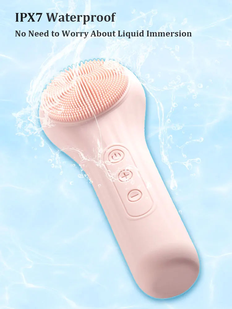 Sonic Electric Facial Cleansing and Massaging Brush