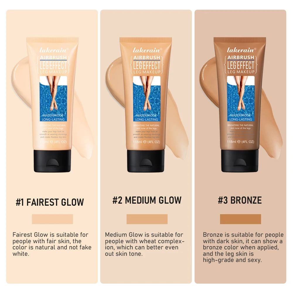 Waterproof Body Foundation for Flawless Leg Coverage