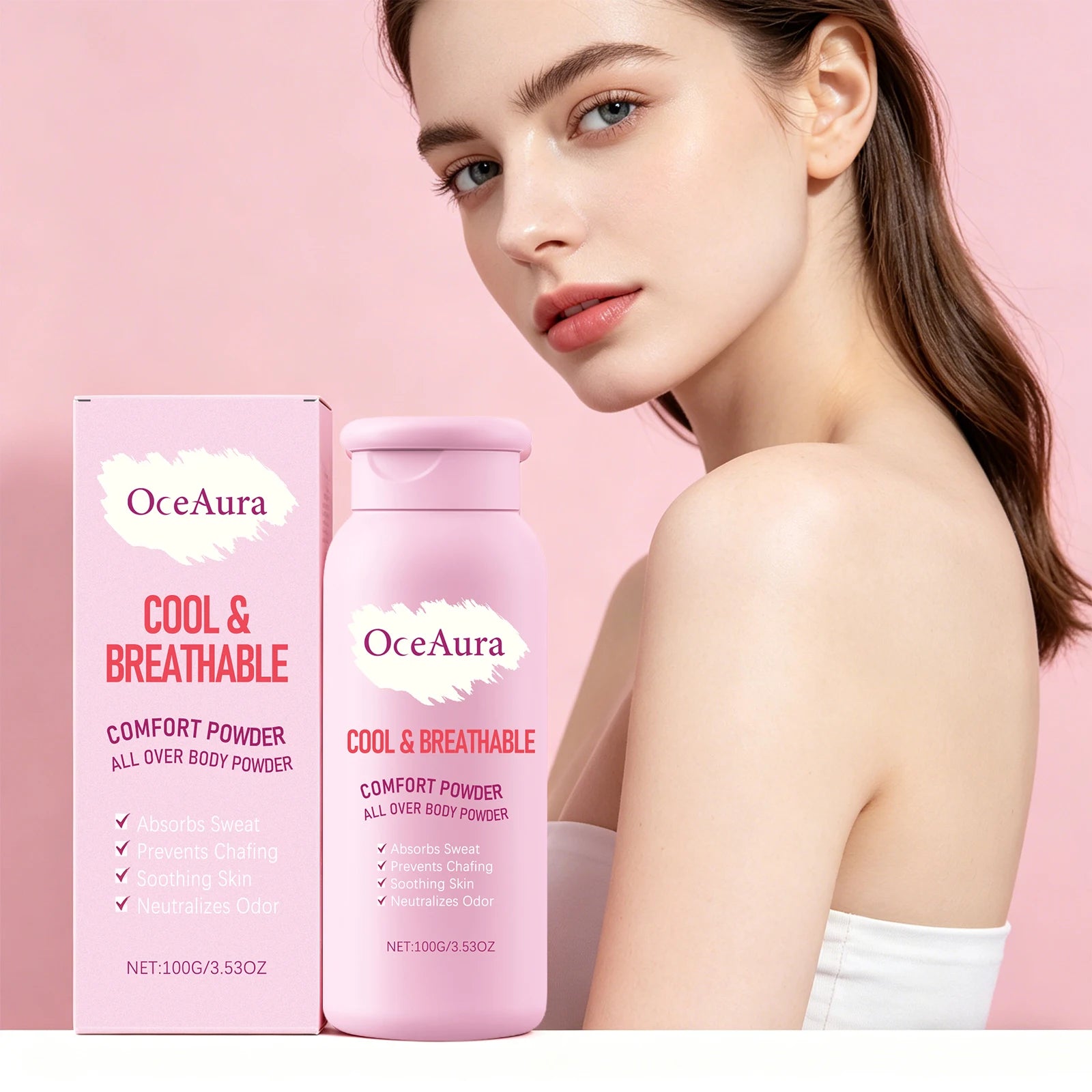 All-Over Body Cooling and Sweat Absorbing Comfort Powder - 2