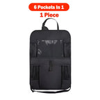 Car Seat Back Organizer with Tablet Holder and Storage Pockets