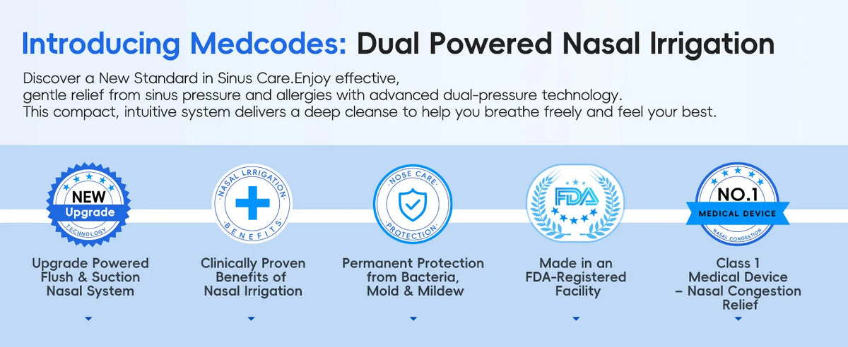 Electric Nasal Irrigation and Oral Care Cleaning System