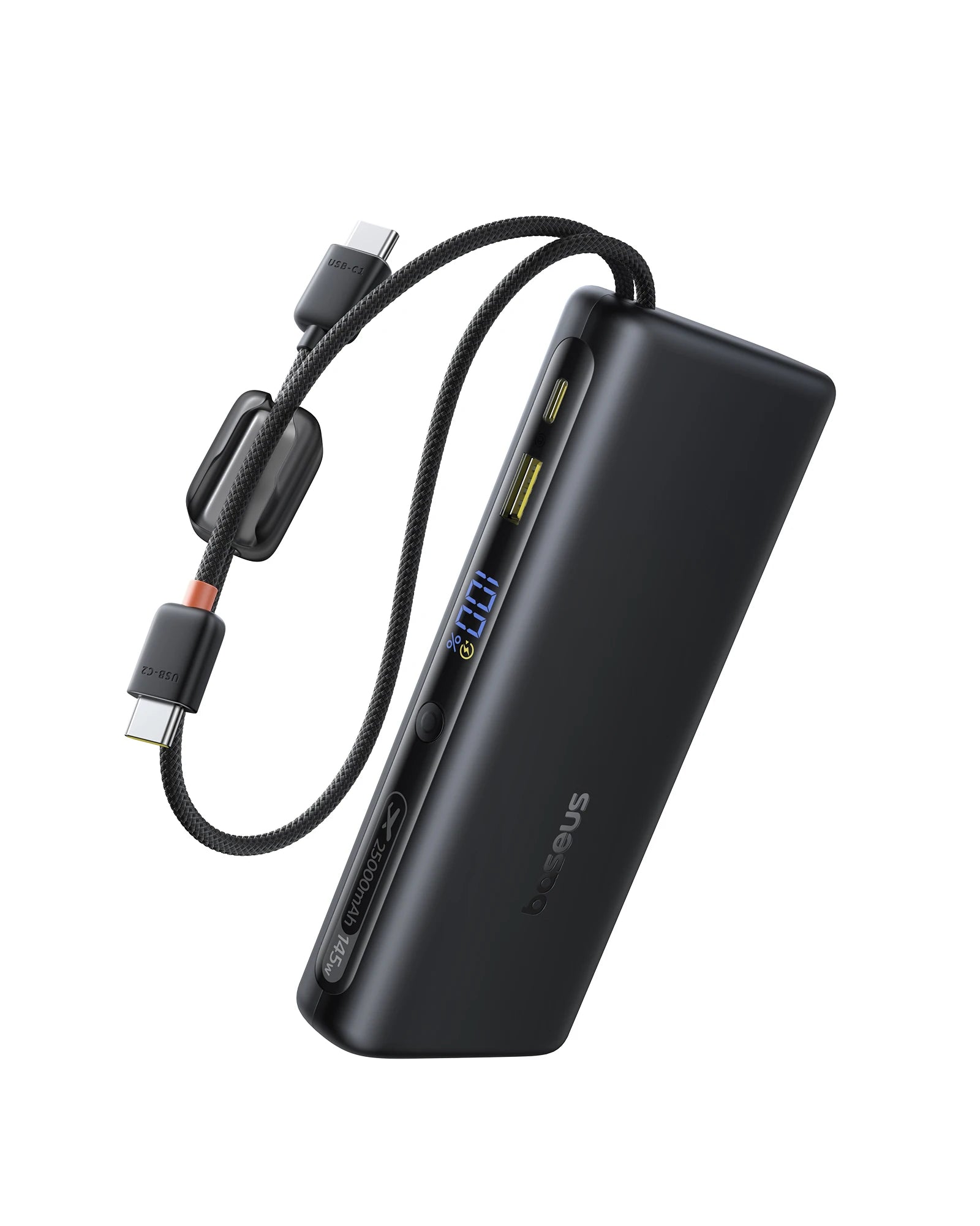 145W Fast Charging 25000mAh Power Bank with Built-in Cables - 26