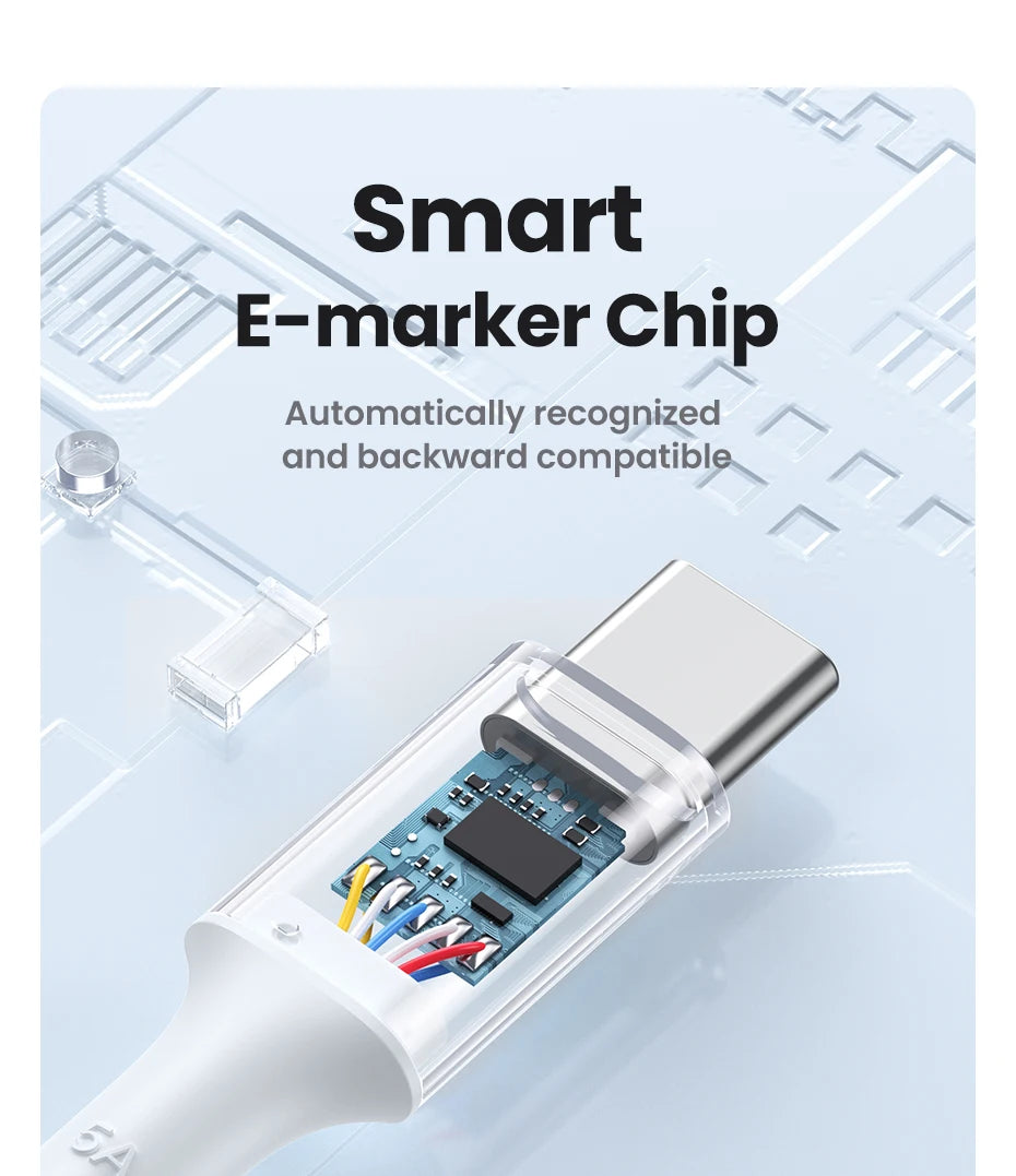 100W USB-C to USB-C Fast Charging Cable