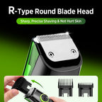 Cordless Vacuum Beard and Hair Trimmer for Men