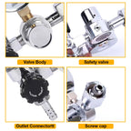 Argon CO2 Gas Pressure Regulator with Flow Meter for MIG TIG Welding