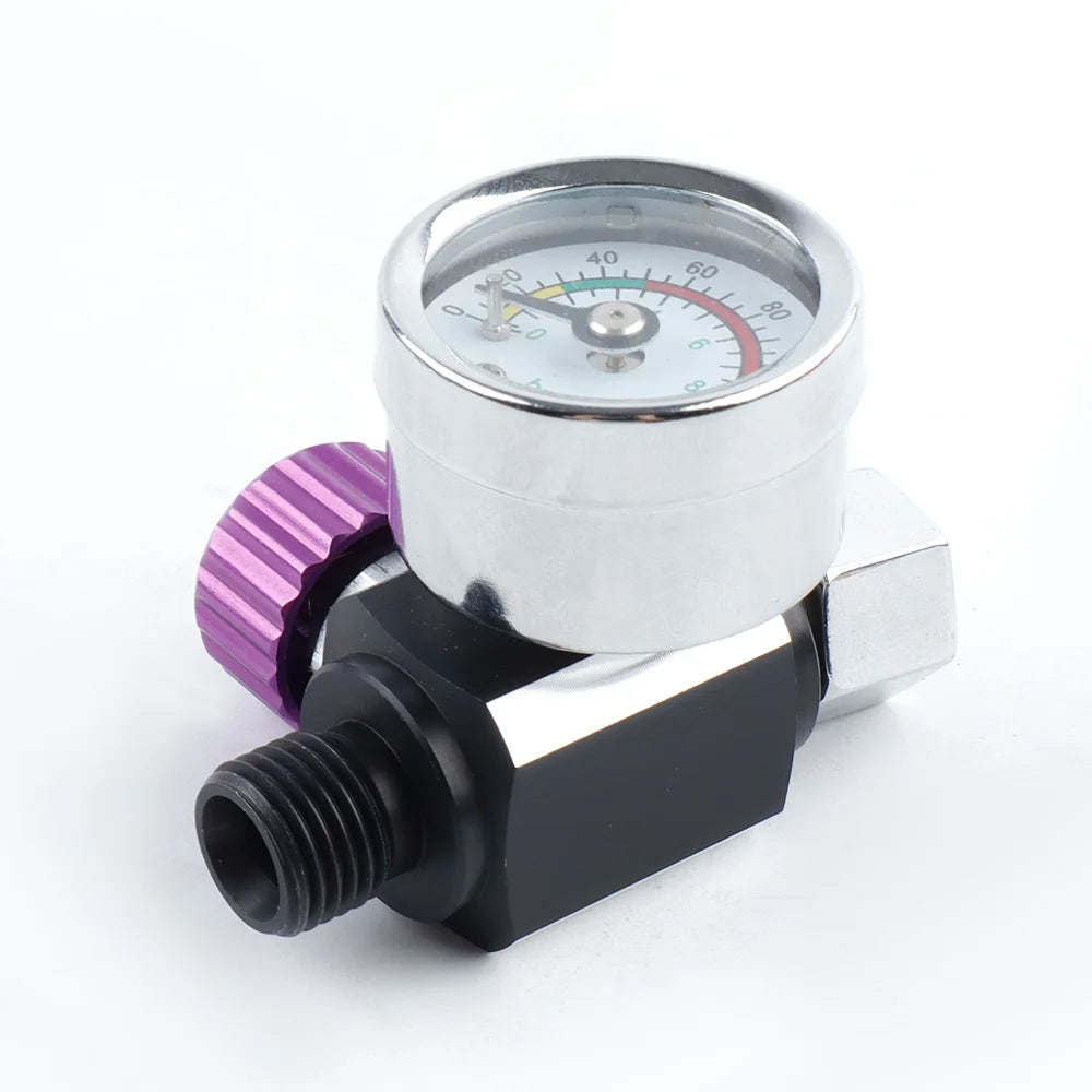 Adjustable G1/4 Air Pressure Regulator for Spray Guns