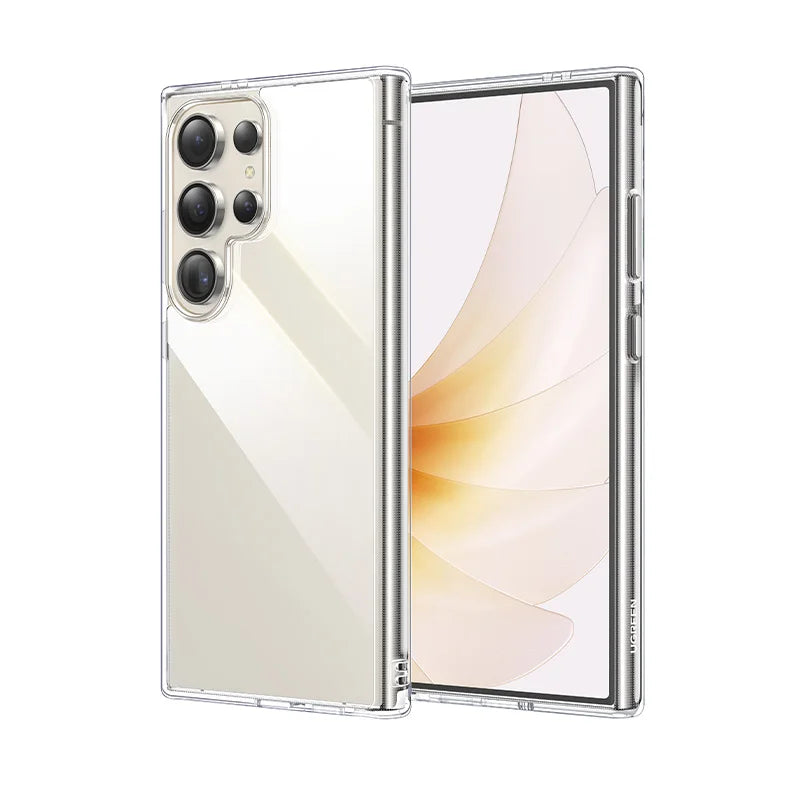 Crystal Clear Shockproof Case for Samsung S25 Ultra, S24 Ultra and S24