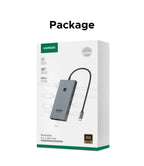 9-in-1 USB-C Hub 4K 60Hz Docking Station with 100W Power Delivery