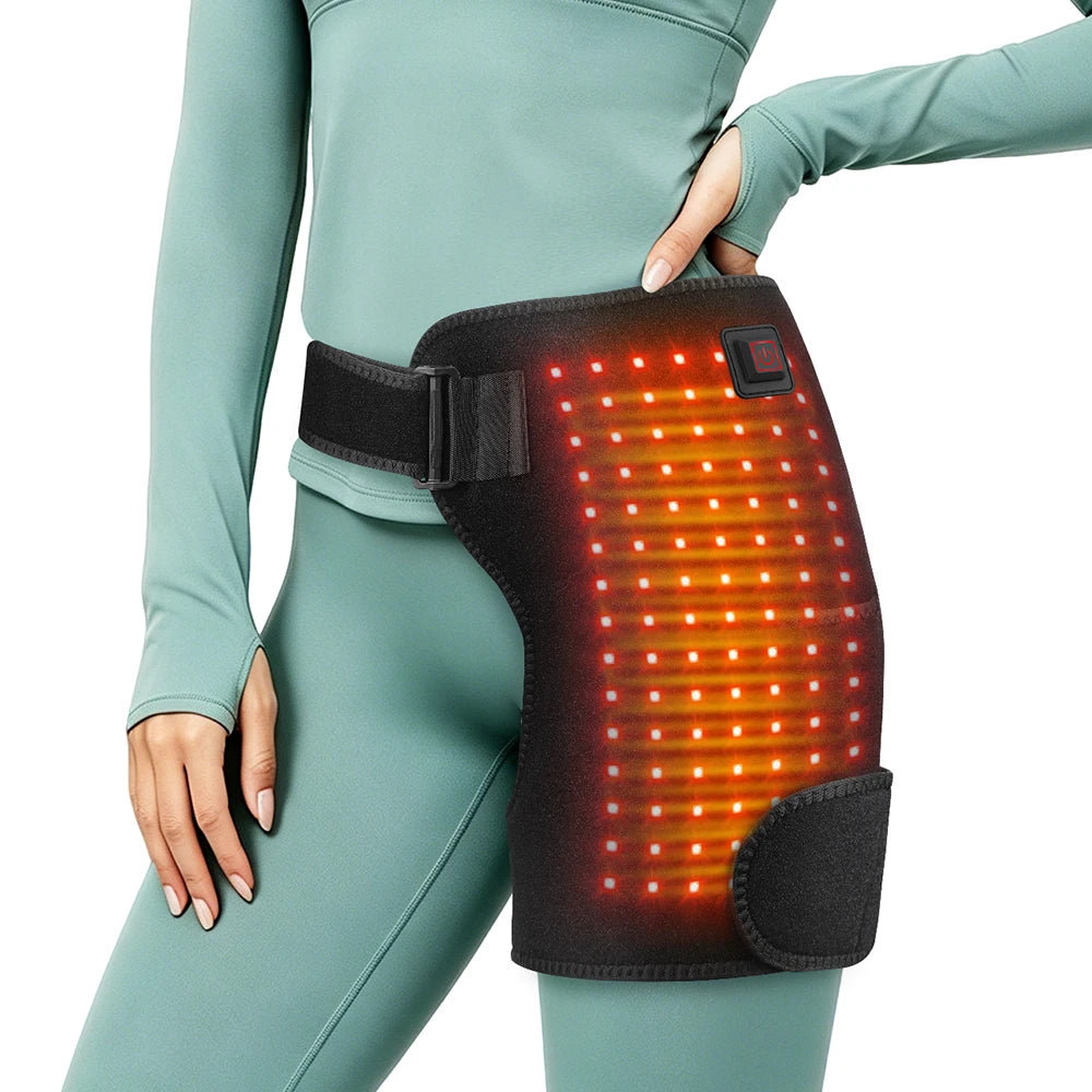 Red Light Therapy Heated Hip Support Wrap