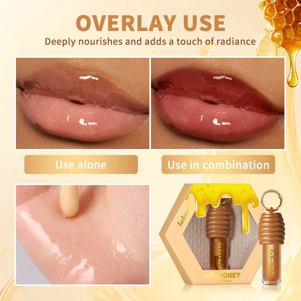 Moisturizing Honey and Chocolate Lip Gloss Set - 3