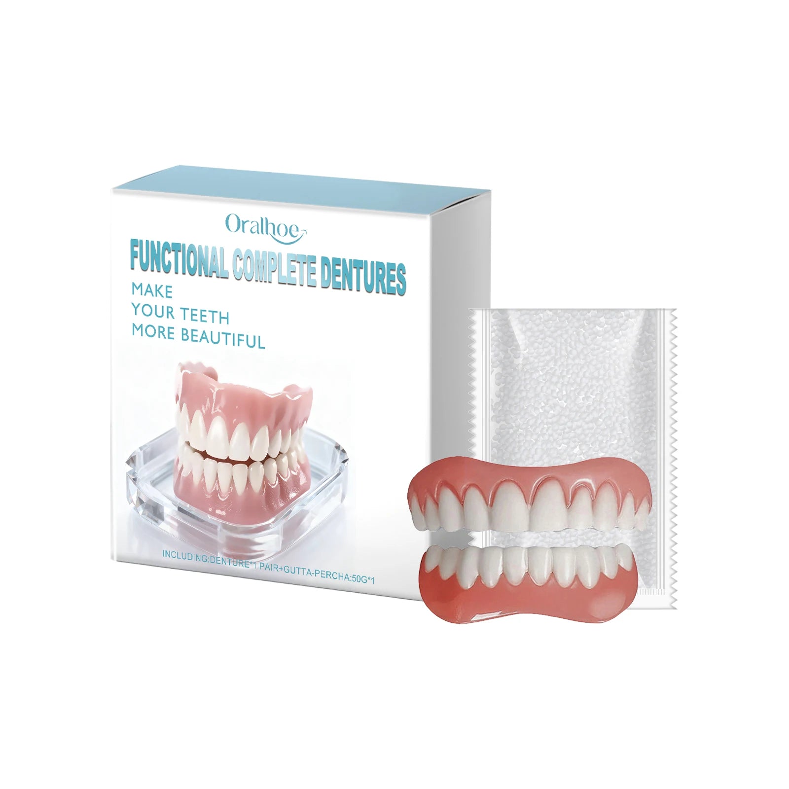 Cosmetic Denture Set for Instant Smile Enhancement - 13