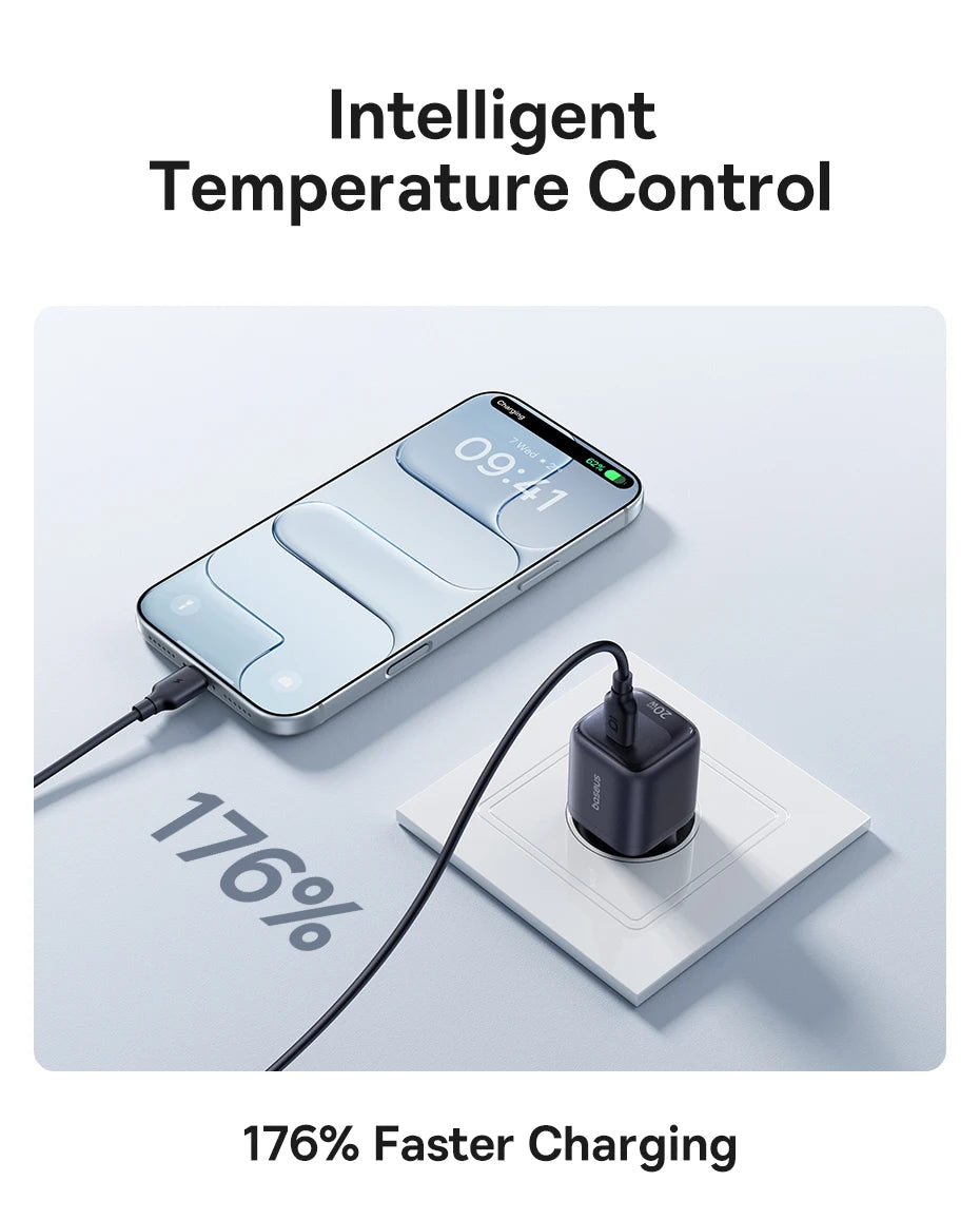 20W USB-C Fast Wall Charger for Smartphones and Tablets - 14