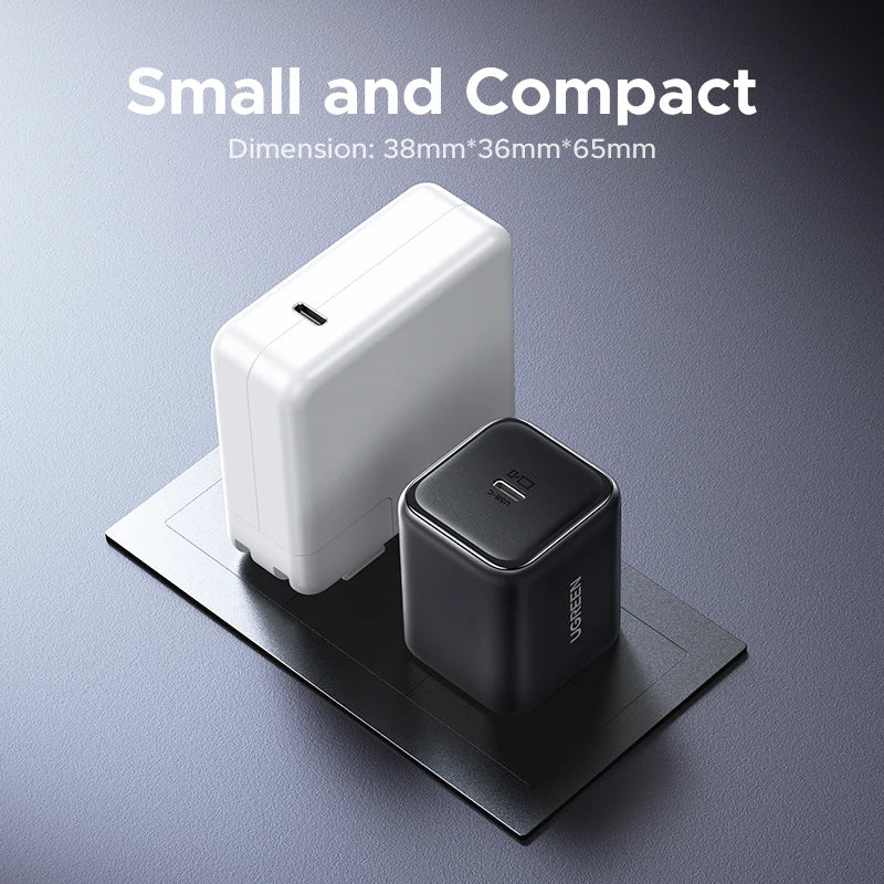 45W GaN USB-C Fast Wall Charger for Smartphones and Tablets