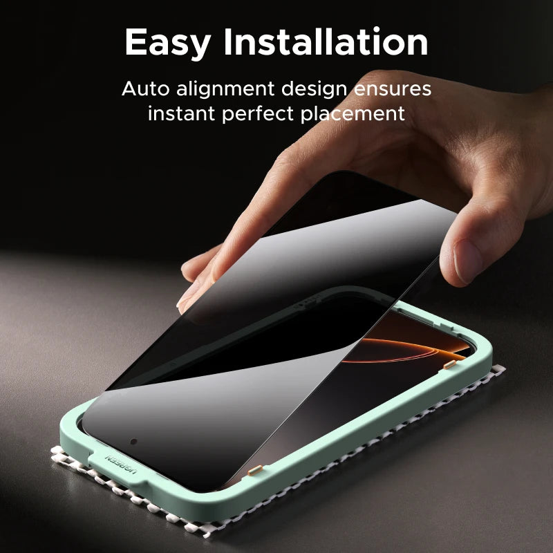 Anti-Spy Tempered Glass Privacy Screen Protector for iPhone - 4