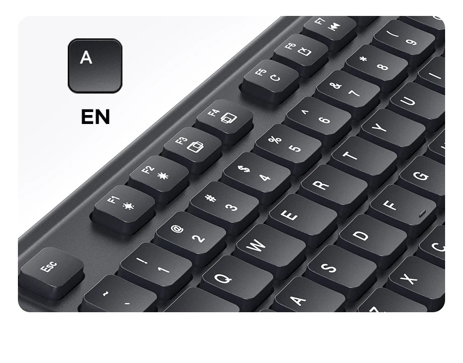 Ultra-Slim 2.4G Wireless Keyboard for PC and Laptop