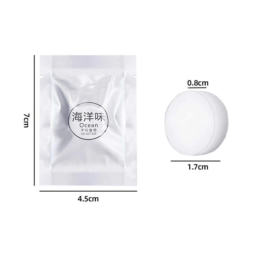 Solid Car Air Freshener Scented Refill Tablets - 8