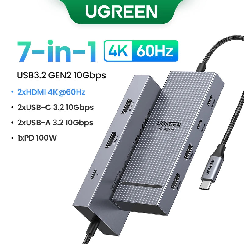 10-in-1 Dual HDMI USB-C Docking Station with 100W PD and 8K Support - 26