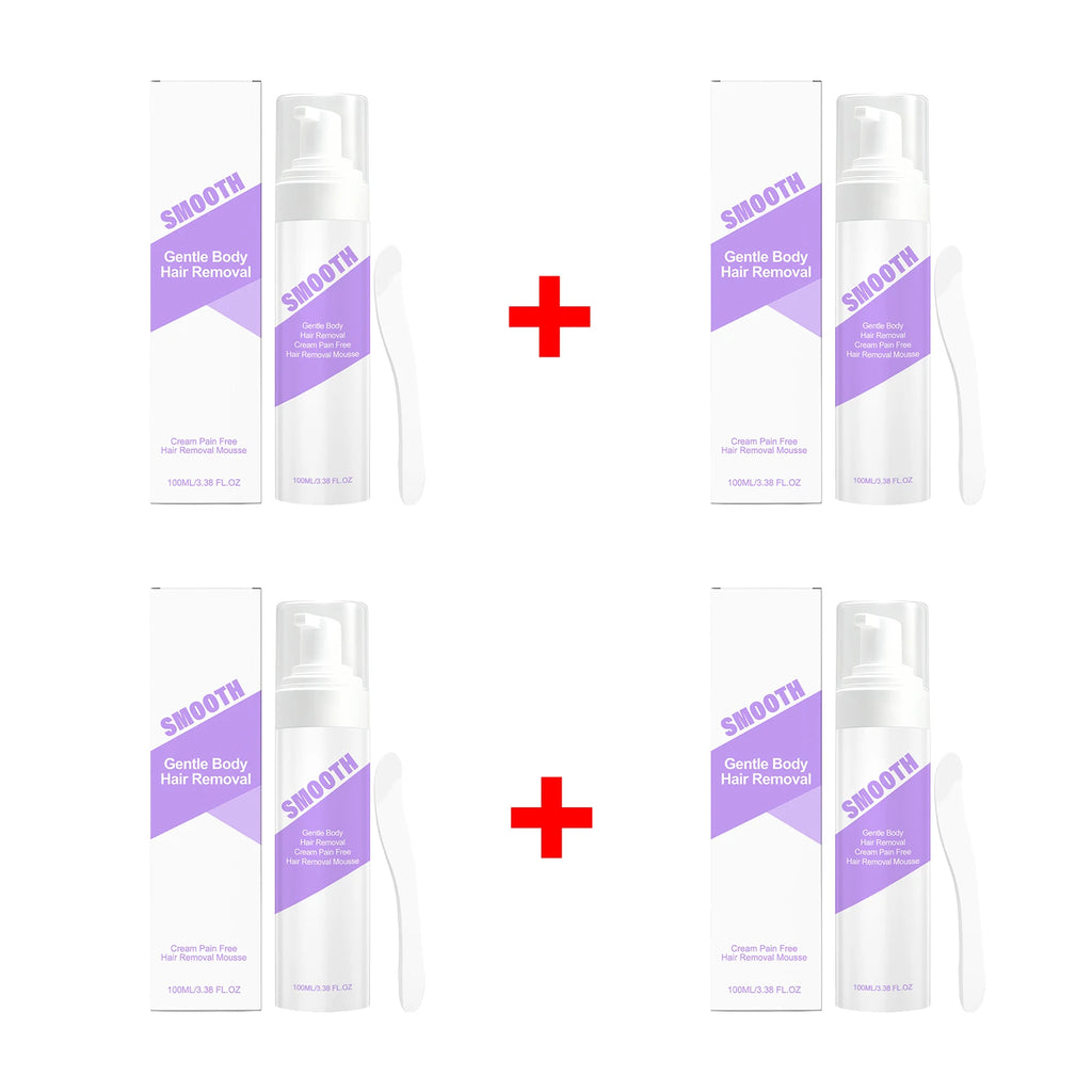 Painless Hair Removal Mousse for Smooth Skin