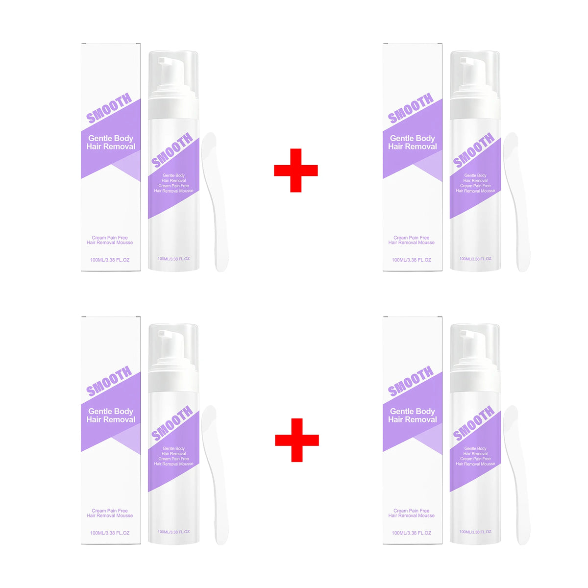 Painless Hair Removal Mousse for Smooth Skin