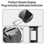 Car Seat Belt Extender Buckle Clip for Safety Belt Adjustment