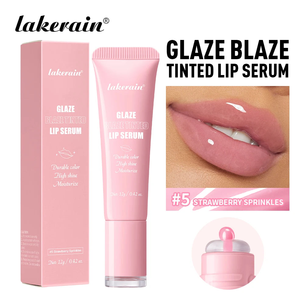 Hydrating Tinted Lip Serum for Plump and Glossy Lips