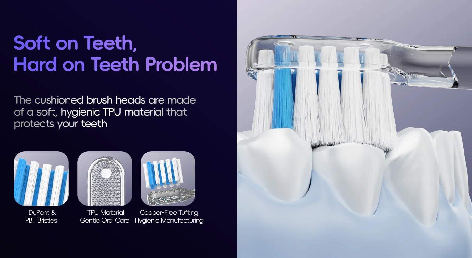 Portable Water Flosser and Electric Toothbrush Dental Care Set - 19