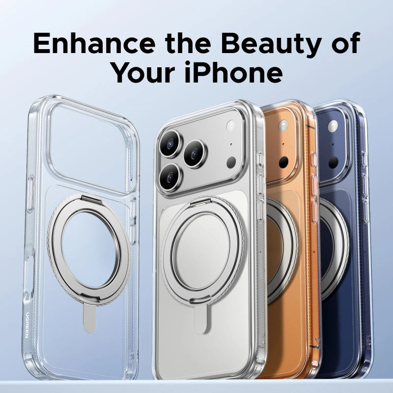 Magnetic Kickstand Phone Case for iPhone 17 Pro and Pro Max - 6