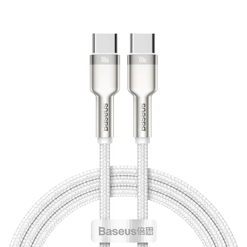 100W USB-C to USB-C Fast Charging and Data Cable