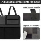 Waterproof Car Seat Back Organizer with 8 Storage Pockets