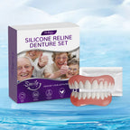 Silicone Reline Denture Set for Comfortable Fit