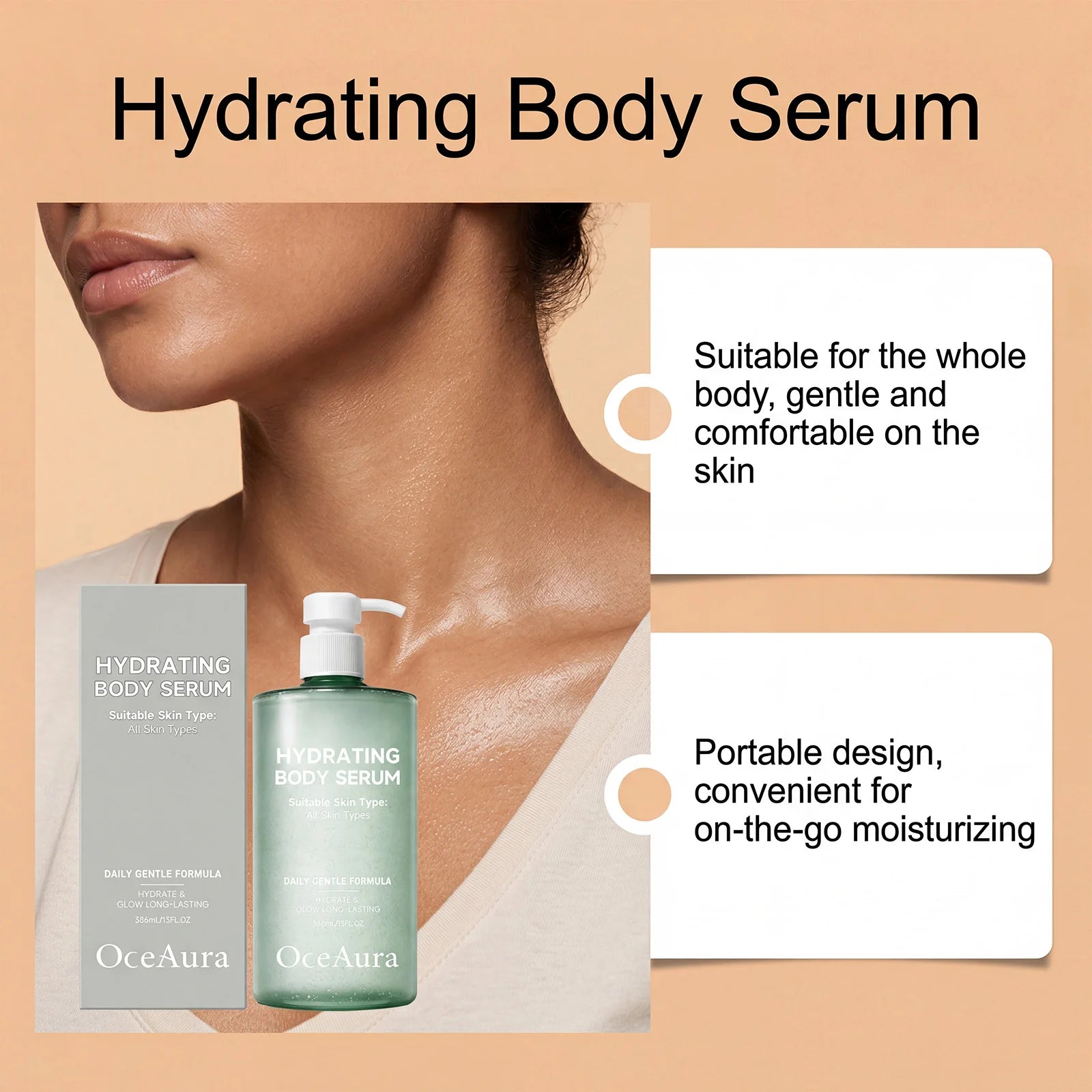 Hydrating Body Serum for Dry Skin - 8