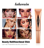 Liquid Contour, Blush and Highlighter Wand with Cushion Applicator