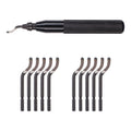 Rotary Deburring Tool with HSS Blades for Metal and Plastic