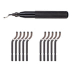 Rotary Deburring Tool with HSS Blades for Metal and Plastic