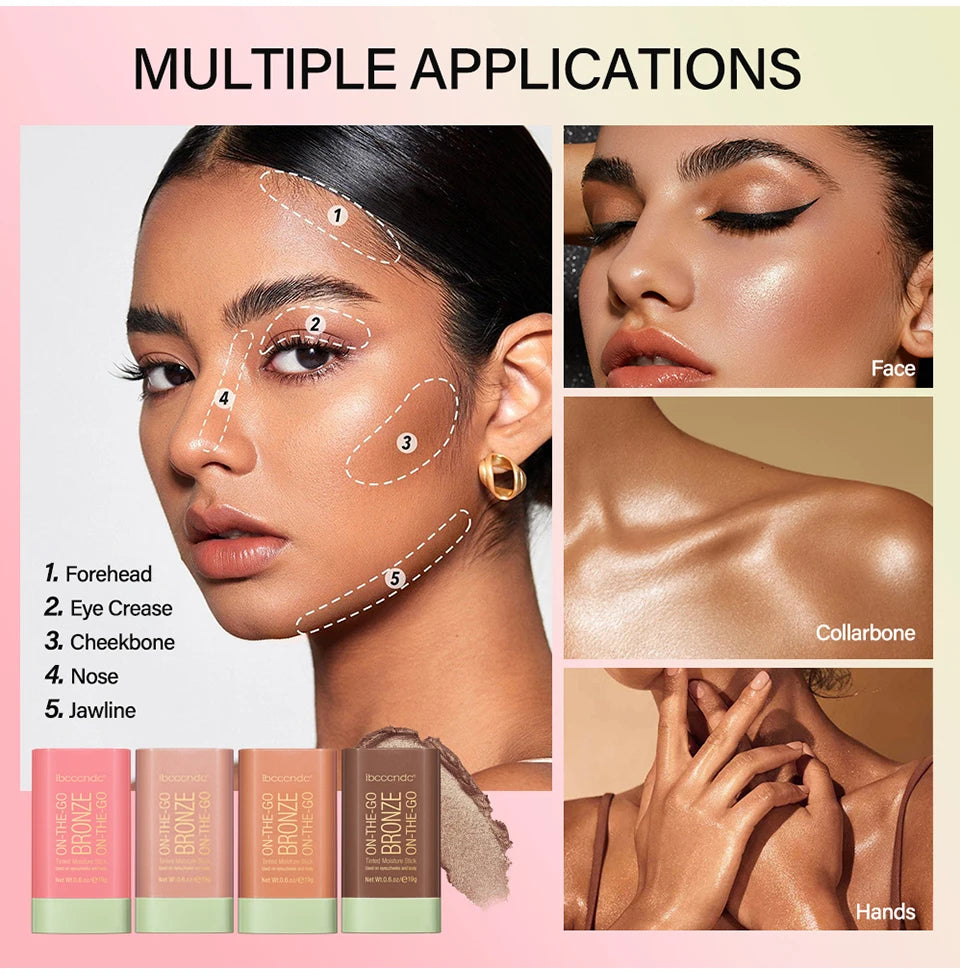 Multi-Purpose Cream Bronzer and Highlighter Stick - 11