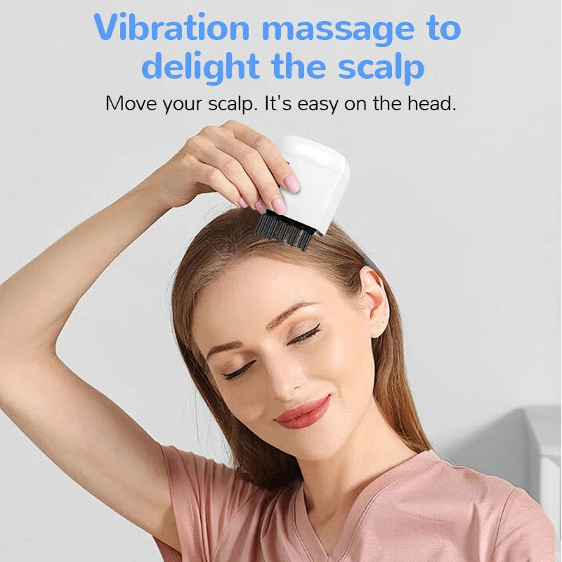 Electric Scalp Massager and Hair Oil Applicator Comb - 2
