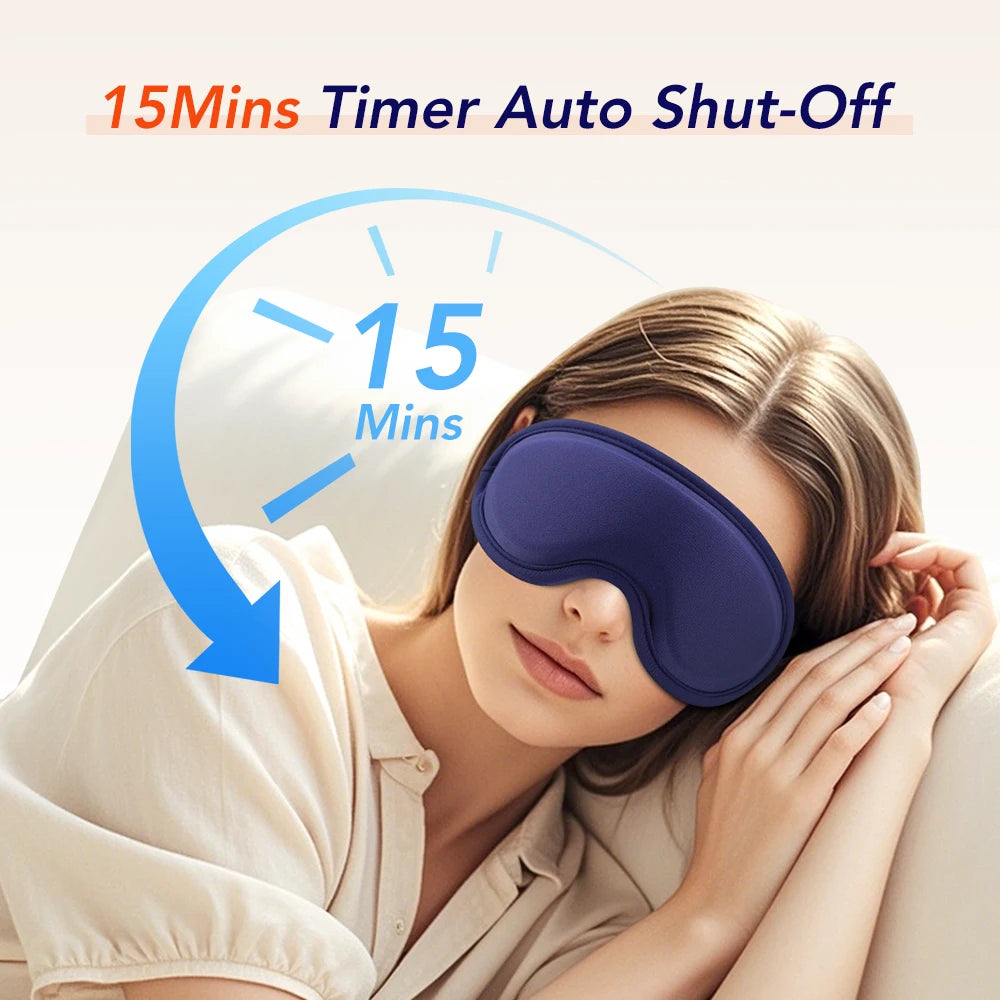 Heated Eye Massage Mask for Dry Eyes and Eye Strain