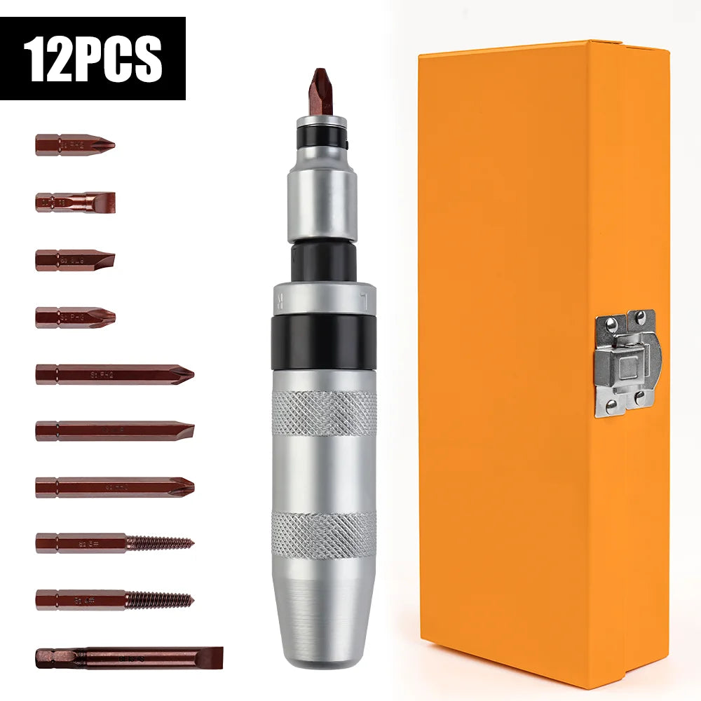 Manual Impact Screwdriver Set for Removing Stuck Screws - 13