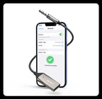 Bluetooth 5.3 Car Audio Receiver Adapter with 3.5mm AUX Jack