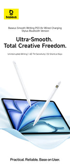 Bluetooth Stylus Pen for iPad with Tilt Sensitivity and Palm Rejection