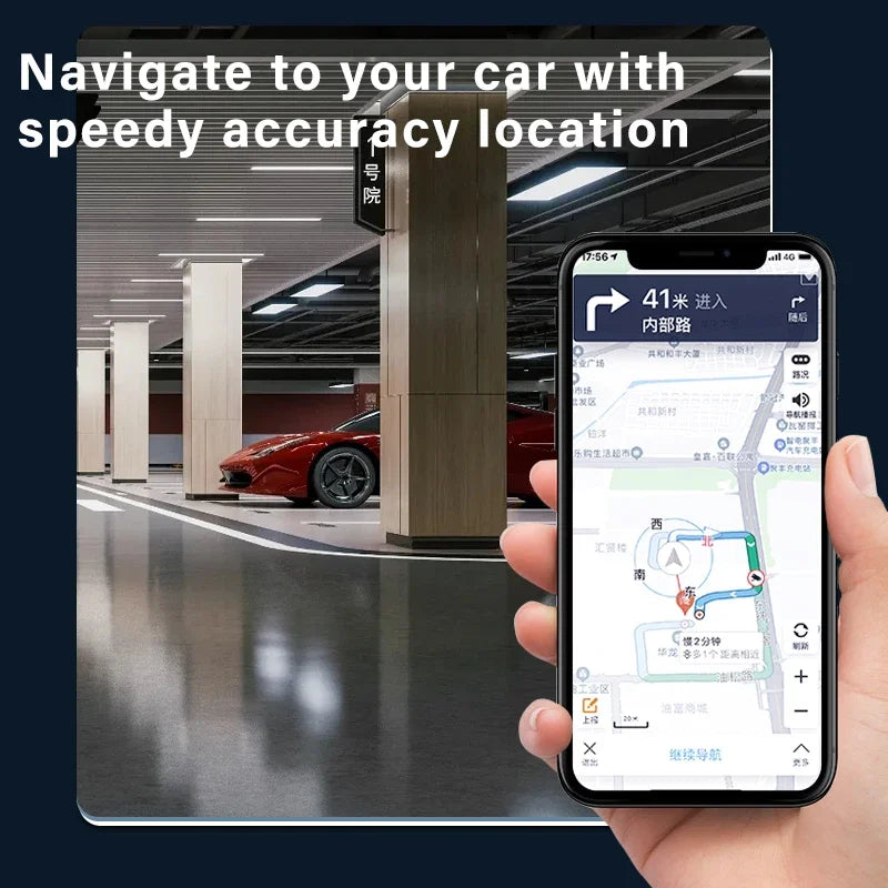 OBD GPS Real-Time Vehicle Tracker for Apple Find My