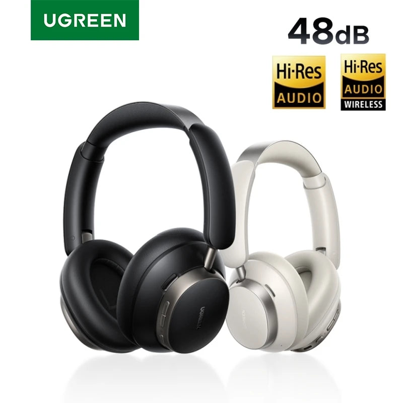 Wireless Noise-Cancelling Headphones with 120H Playtime