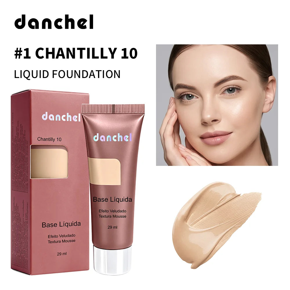 Long-Lasting Velvet Matte Liquid Foundation