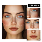 Matte Satin Cream Blush for Long-Lasting Natural Glow