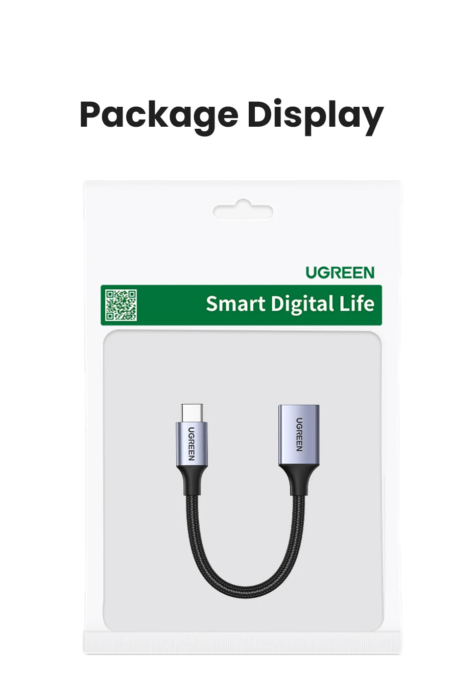 USB-C to USB 3.0 OTG Data Transfer Adapter Cable