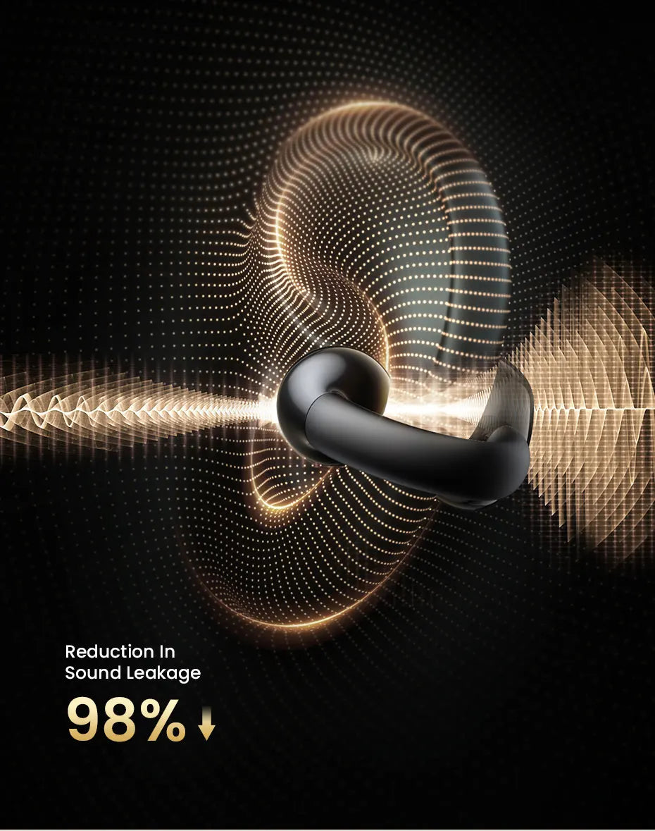 Open-Ear Bluetooth 5.4 Wireless Clip Earbuds