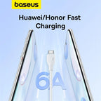 100W Fast Charging USB-C Data Cable