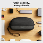 Portable Electronics Travel Organizer Case